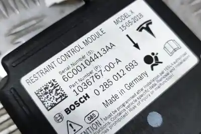 Автозапчасти б/у блок управления подушками безопасности за tesla model x (2013-..) hatchback ссылки oem iam 1036767-00-a  