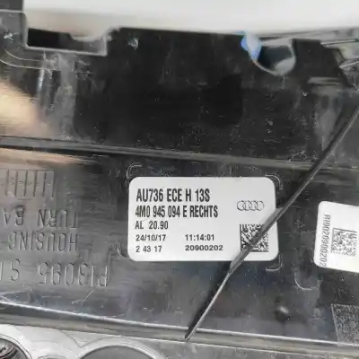 Автозапчастина б/у правий ліхтар для audi q7 4m (2015-..) off-road посилання на oem iam 4m0945094e  