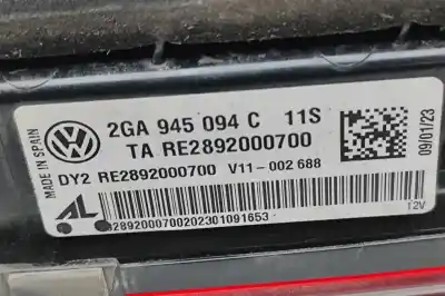 Pezzo di ricambio per auto di seconda mano fanale posteriore destro nella porta per vw t-roc a11 (2017-..) off-road riferimenti oem iam 2ga945094c  