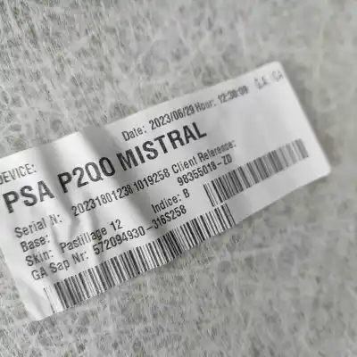 Pezzo di ricambio per auto di seconda mano tetto interno per opel mokka (2020-..) off-road riferimenti oem iam 98355018zd  