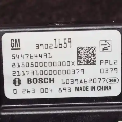 Pezzo di ricambio per auto di seconda mano modulo elettronico per opel mokka / mokka x (2012-..) off-road riferimenti oem iam 390216595447644910263004893  