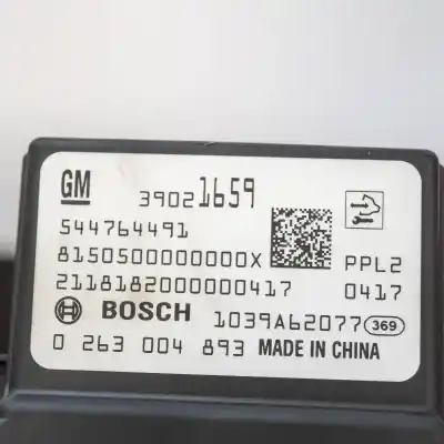Pezzo di ricambio per auto di seconda mano modulo elettronico per opel mokka / mokka x (2012-..) off-road riferimenti oem iam 544764491,1039a62077,0263004893,39021659  