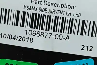 Автозапчастина б/у електричний вентилятор кондиционера для tesla model x (2013-..) hatchback посилання на oem iam 1042772-13-c,1096877-00-a  
