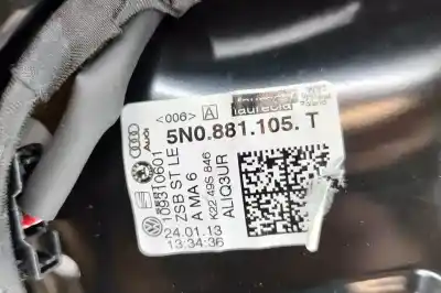 Peça sobressalente para automóvel em segunda mão assento dianteiro esquerdo por audi q3 8u (2011-2018) referências oem iam 5n0881105  