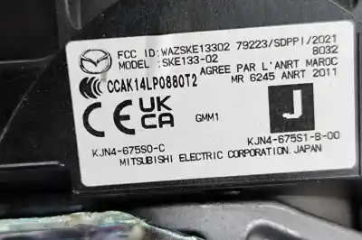 Автозапчастина б/у рульва колонка для mazda cx-5 kf (2016-..) off-road посилання на oem iam jj501-013611,q003tg2988,kjn4-675s1-b-00,kjn4-675s0  