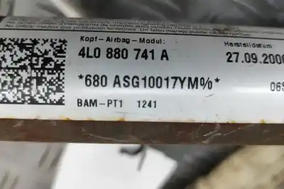 Автозапчастина б/у ліва бічна подушка безпеки для audi q7 4l (2006-2015) посилання на oem iam 4l0880741a  