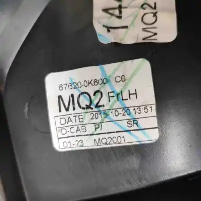 Second-hand car spare part left front door trim for toyota hilux vii pick-up (_n1_, _n2_, _n3_) 2.5 d-4d (kun15, kun35) oem iam references 67620-0k600,67778-0k020  