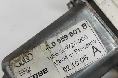 Second-hand car spare part left front window motor for audi q7 4l (2006-2015) oem iam references 4l0959801b  