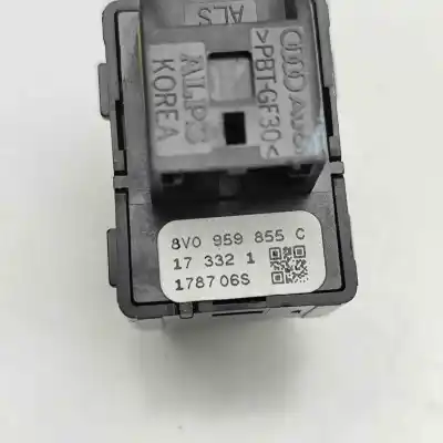 Second-hand car spare part rear left power window switch for audi a3 limousine 8vs, 8vm (2013-2020) oem iam references 8v0959855c  
