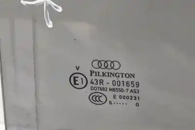 Автозапчастина б/у скло двері задне ліво для audi q7 4l (2006-2015) посилання на oem iam   