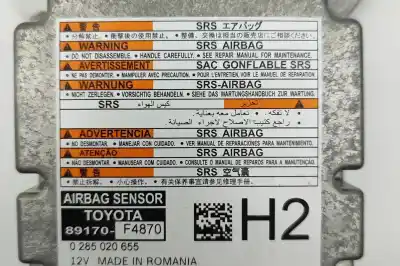 Peça sobressalente para automóvel em segunda mão centralina de airbag por toyota c-hr _x2_, _h2_ (2023-..) off-road referências oem iam 89170-f4870  