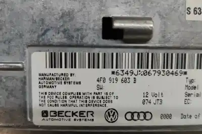 Автозапчастина б/у багатофункційний дисплей для audi q7 4l (2006-2015) посилання на oem iam 4f0919603b  