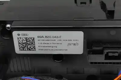 Автозапчасти б/у блок кондиционирования воздуха за audi q4 suv f4b (2020-..) off-road ссылки oem iam 89a820043f  