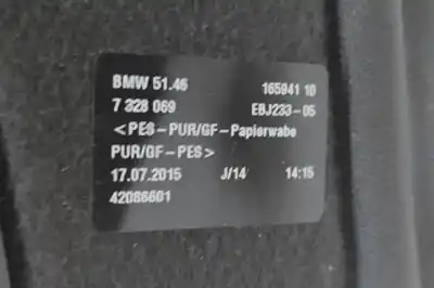 Автозапчасти б/у задний поддон за bmw 3 gran turismo f34 (2012-2019) ссылки oem iam 7328069  