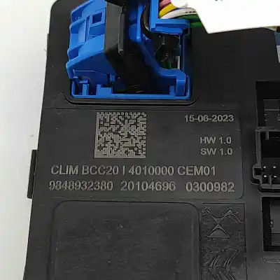 Pezzo di ricambio per auto di seconda mano unità di aria condizionata per opel mokka (2020-..) off-road riferimenti oem iam 9848932380  