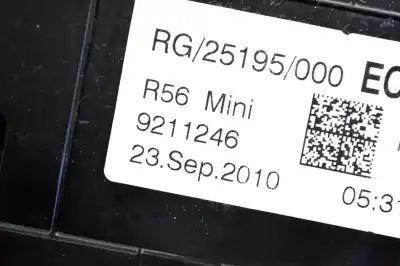 Second-hand car spare part glove compartment for mini cooper r56 (2005-2013) oem iam references 9211246  