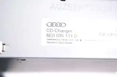 Pièce détachée automobile d'occasion système audio / radiocd pour audi a4 cabrio 8h7, b6, 8he, b7 (2002-2009) références oem iam 8e0035111d  