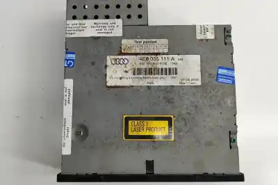 Second-hand car spare part audio system / radio cd for audi a8 d3 4e2, 4e8 (2002-2010) oem iam references 4e0035111a  