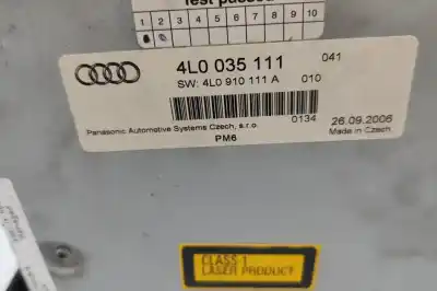 Автозапчастина б/у аудіо система / радіо cd для audi q7 4l (2006-2015) посилання на oem iam 4l0035111,4l0035111a  