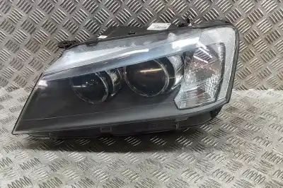 Second-hand car spare part LEFT HEADLIGHT for BMW X3 F25 (2010-2017) OEM IAM references 7217293  