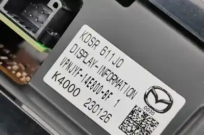 Second-hand car spare part multifunction display for mazda cx-5 kf (2016-..) off-road oem iam references kdsr-61-1j0  