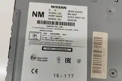 Pezzo di ricambio per auto di seconda mano display multifunzione per infiniti q30 (2015-..) hatchback riferimenti oem iam 28330-4gn5h  