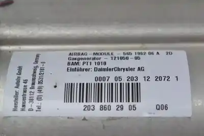 Second-hand car spare part FRONT RIGHT AIR BAG for MERCEDES-BENZ C W203 (2000-2007) OEM IAM references   