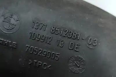 Recambio de automóvil de segunda mano de tubo de entrada de aire para bmw x5 f15, f85 (2012-2018) referencias oem iam 8512381,70529005  