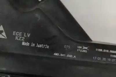 Pezzo di ricambio per auto di seconda mano faro anteriore destro per audi q7 4m (2015-..) off-road riferimenti oem iam 4m0941040a  