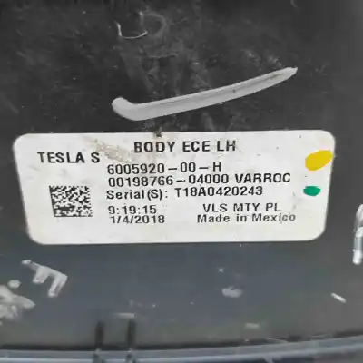 Автозапчастина б/у лівий ход ліхар для tesla model s (2012-..) hatchback посилання на oem iam 6005920-00-h  