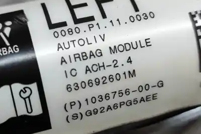 Second-hand car spare part left side airbag for tesla model x (2013-..) hatchback oem iam references 1036756-00-g  