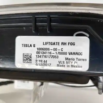 Автозапчасти б/у правый задний фонарь в двери за tesla model s (2012-..) hatchback ссылки oem iam 1006006-00-c  