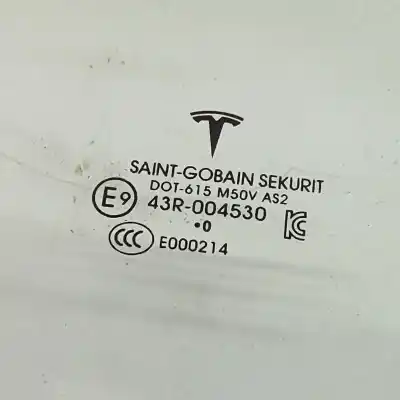 Peça sobressalente para automóvel em segunda mão vidro da porta dianteira direita por tesla model x (2013-..) hatchback referências oem iam 1028823-00-j  