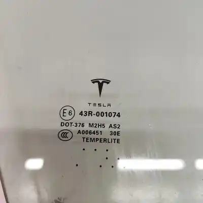 İkinci el araba yedek parçası sag ön kapi cam için tesla model s (2012-..) hatchback oem iam referansları 6006647-00-e  
