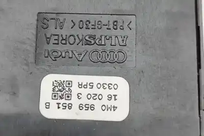 Pezzo di ricambio per auto di seconda mano interruttore alzacristalli anteriore destro per audi q7 4m (2015-..) off-road riferimenti oem iam 4m0959851b  