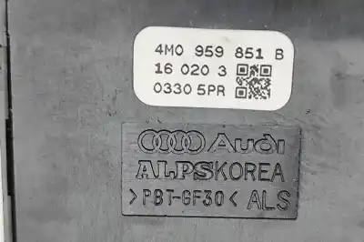 Pezzo di ricambio per auto di seconda mano interruttore alzacristalli anteriore destro per audi q7 4m (2015-..) off-road riferimenti oem iam 4m0959851b  