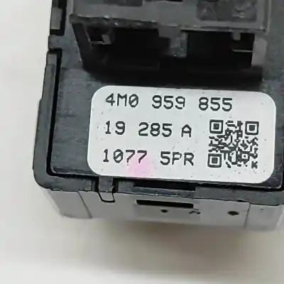 Peça sobressalente para automóvel em segunda mão botão / interruptor elevador vidro traseiro direito por audi q7 4m (2015-..) off-road referências oem iam 4m0959855  