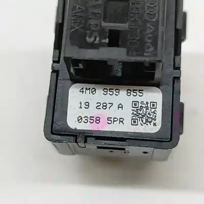 Peça sobressalente para automóvel em segunda mão botão / interruptor elevador vidro traseiro esquerdo por audi q7 4m (2015-..) off-road referências oem iam 4m0959855  