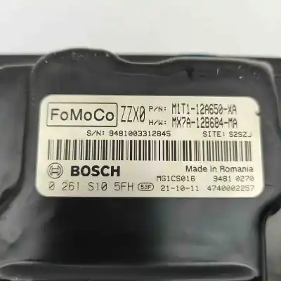 Second-hand car spare part ecu engine control for ford puma j2k, cf7 (2019-..) hatchback oem iam references m1t1-12a650-xa,mx7a-12b684-ma,0261s105fh  