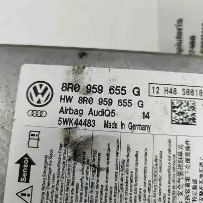 Peça sobressalente para automóvel em segunda mão centralina de airbag por audi q5 (8rb) 2.0 tdi referências oem iam 8r0959655g  