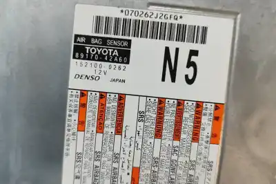 Pezzo di ricambio per auto di seconda mano centralina airbag per toyota rav 4 v a5, h5 (2020-..) off-road riferimenti oem iam 89170-42a60,152100-0262  