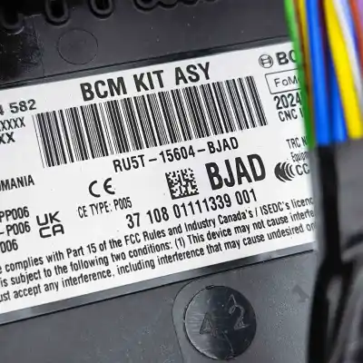 Piesă de schimb auto la mâna a doua unitate modul calculator confort confort pentru ford puma j2k, cf7 (2019-..) hatchback referințe oem iam ru5t-15604-bjad  