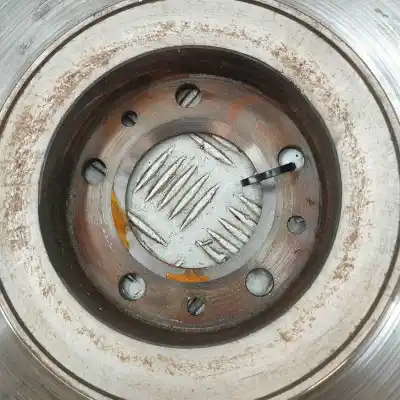 Автозапчастина б/у диск задній гальмовий для citroen jumpy iii van (2018-..) commercial посилання на oem iam 1609583080  