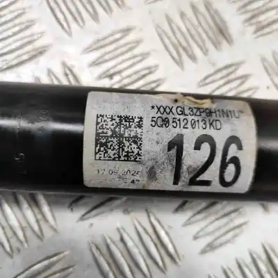 Автозапчастина б/у правий задній амортизатор для audi q2 ga (2016-..) off-road посилання на oem iam 5q0512013kd  