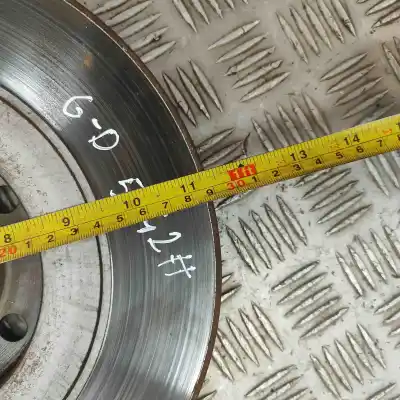 Автозапчастина б/у диск задній гальмовий для citroen jumpy iii van (2018-..) commercial посилання на oem iam 1609583080  