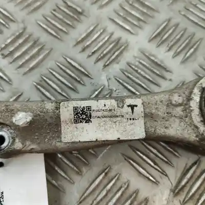 Tweedehands auto-onderdeel ophang arm onder rechts achter voor tesla model x (2013-..) hatchback oem iam-referenties 1027421-00-e  