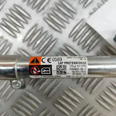 Peça sobressalente para automóvel em segunda mão chicote / encaixe cinto segurança dianteiro esquerdo por tesla model s (2012-..) hatchback referências oem iam 1004532-05-f  