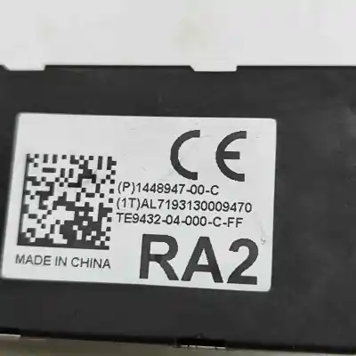 Second-hand car spare part antenna amplifier for tesla model x (2013-..) hatchback oem iam references 1448947-00-c  