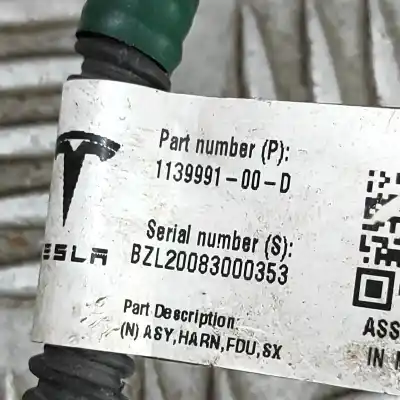 Piesă de schimb auto la mâna a doua cablu pentru tesla model x (2013-..) hatchback referințe oem iam 1139991-00-d  