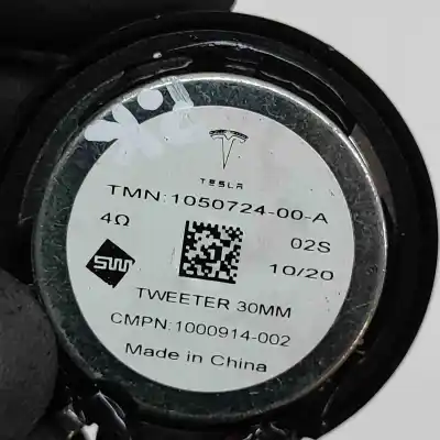 Peça sobressalente para automóvel em segunda mão alto-falante da porta dianteira esquerda por tesla model x (2013-..) hatchback referências oem iam 1050724-00-a  
